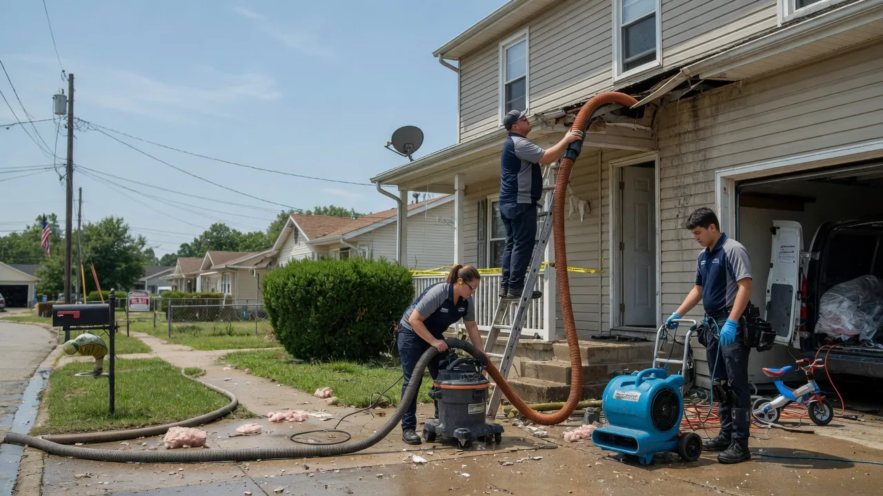 Water Damage Restoration in Farina, IL near me